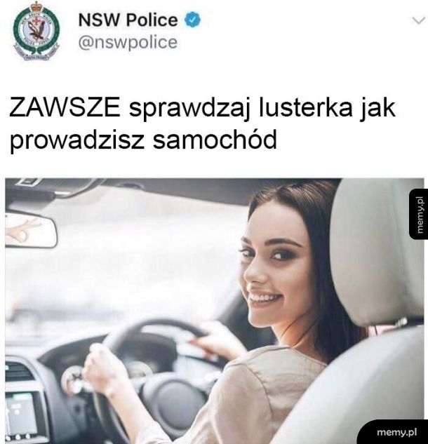 Zawsze patrz w lusterka