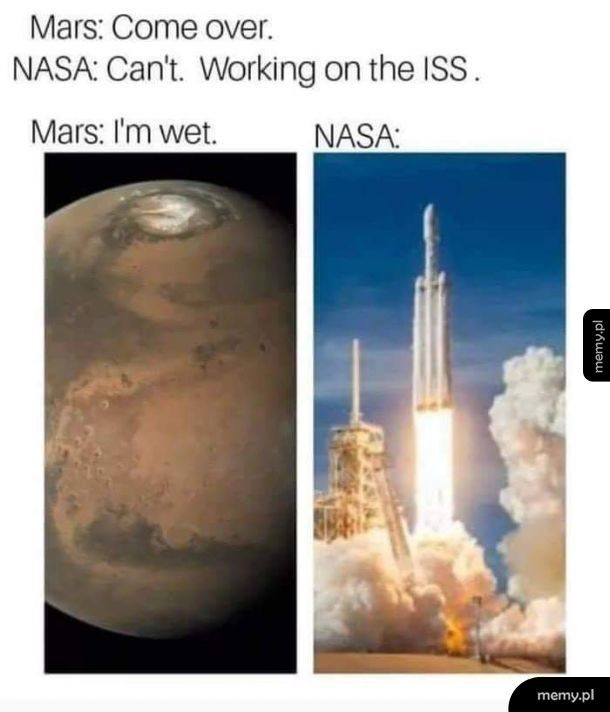 Tymczasem w NASA