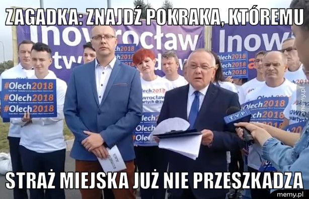 ZAGADKA: Znajdź pokraka, któremu Straż Miejska już nie przeszkadza