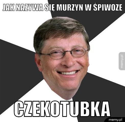 Jak nazywa się murzyn w śpiwoze Czekotubka