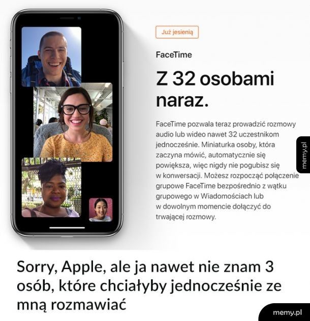 Sorry, Apple
