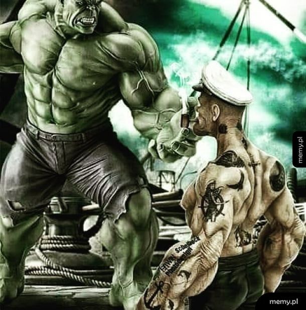 Hulk Trafił do złej dzielnicy