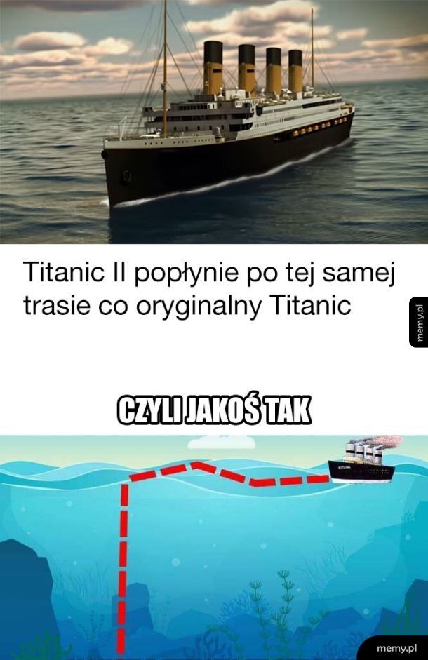 Titanic II popłynie po tej samej trasie co oryginalny Titanic