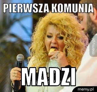 Pierwsza komunia Madzi