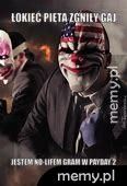 łokieć pięta zgniły gaj jestem no-lifem gram w payday 2