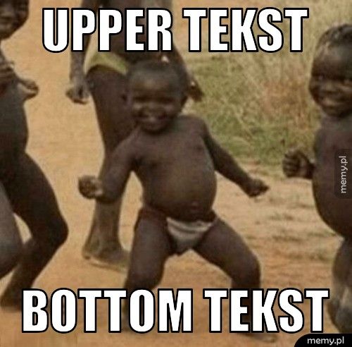 Upper tekst bottom tekst
