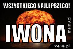 Wszystkiego najlepszego!  IWONA