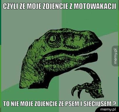 czyli ze moje zdjencie z motowakacji  to nie moje zdjencie ze psem i sieciusem ?