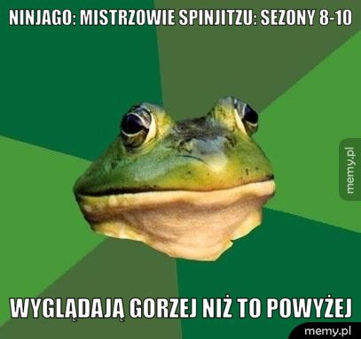 NINJAGO: MISTRZOWIE SPINJITZU: SEZONY 8-10 WYGLĄDAJĄ GORZEJ NIŻ TO POWYŻEJ