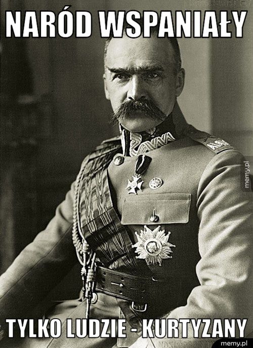 naród wspaniały tylko ludzie - kurtyzany