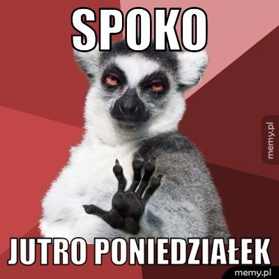 spoko jutro poniedziałek