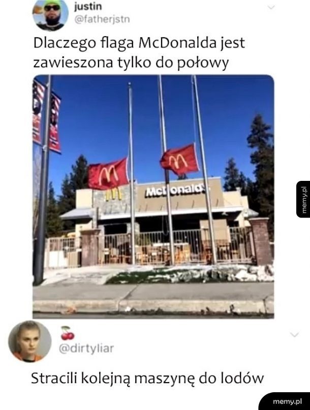 Flaga McDonald's
