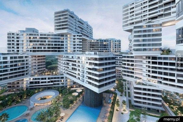 Niesamowite budynki w Singapurze