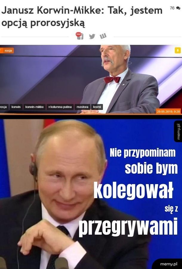 Korwin i Putin