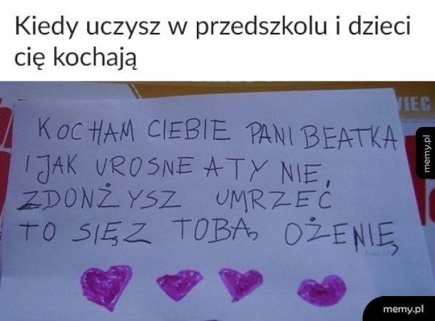 Urocze wyznanie miłości