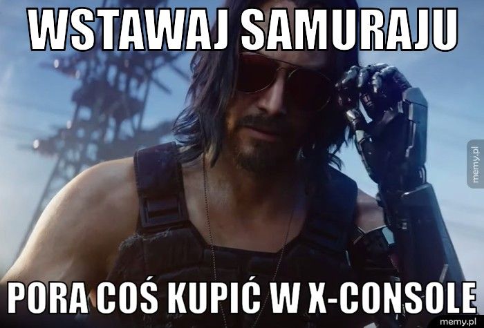 Wstawaj samuraju  pora coś kupić w x-console