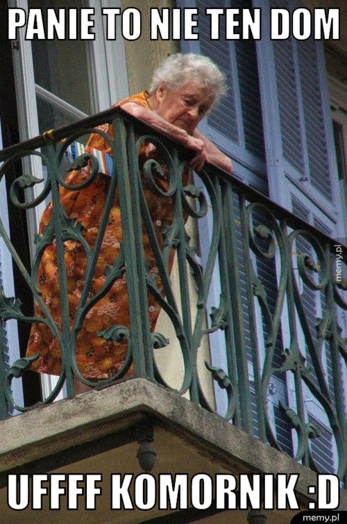 Panie to nie ten dom  uffff komornik :D