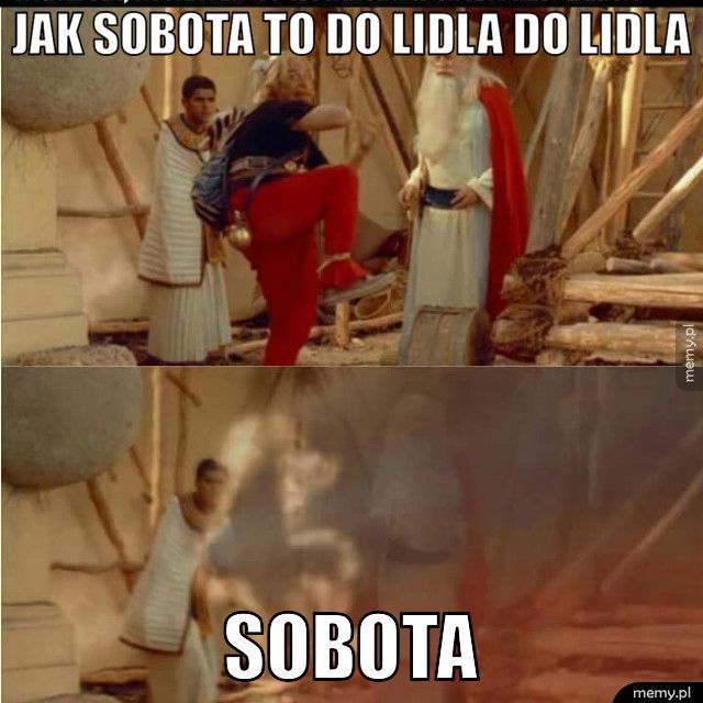 Jak sobota to do Lidla do Lidla  Sobota