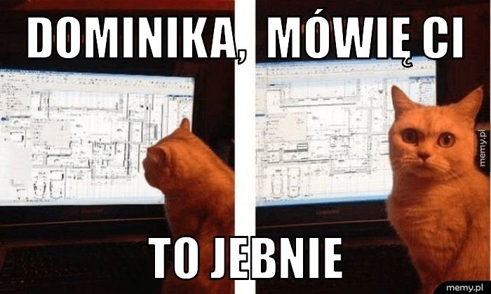 Dominika,  mówię Ci To jebnie