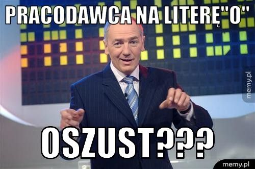 PRACODAWCA NA LITERĘ
