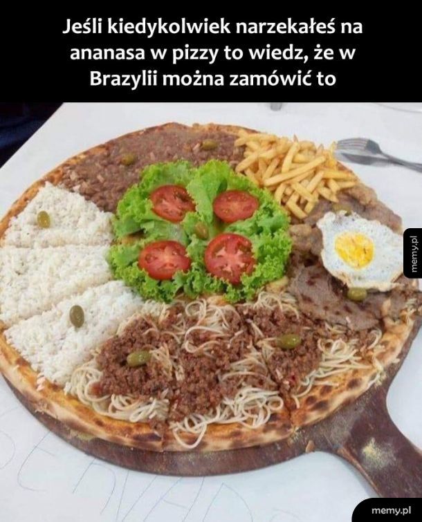 Brazylijska pizza