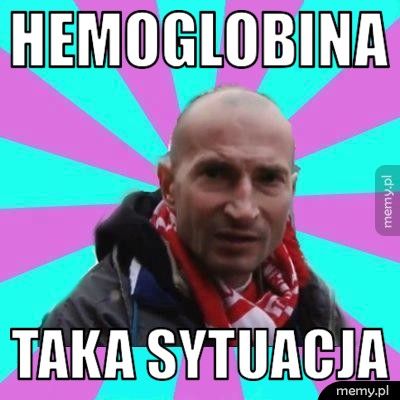 Hemoglobina Taka sytuacja