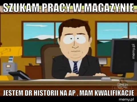 szukam pracy w magazynie jestem dr historii na AP , mam kwalifikacje