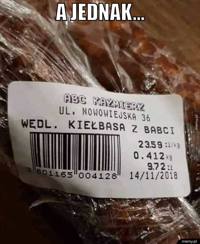 a jednak... 