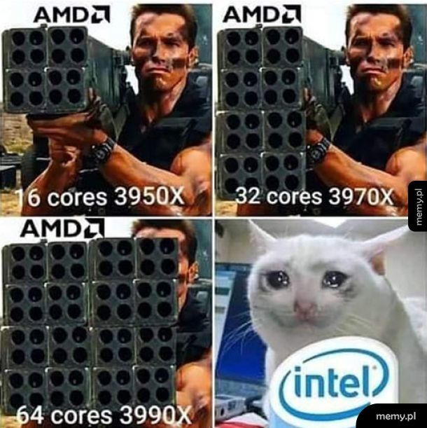 Intel już nie wyrabia