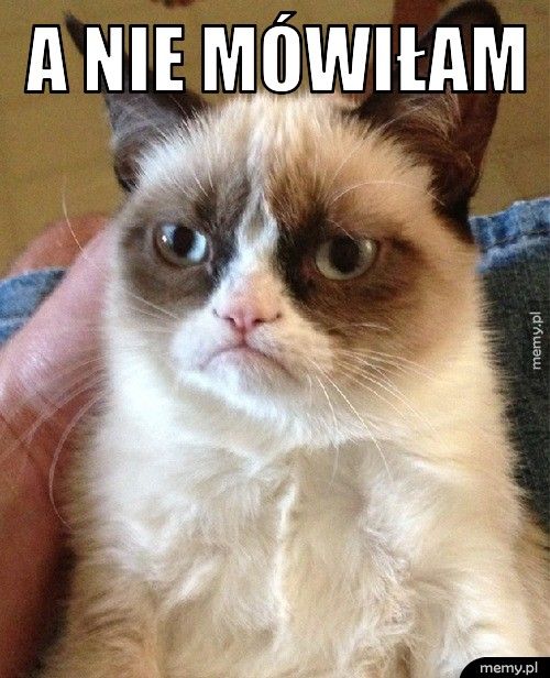 A nie mówiłam