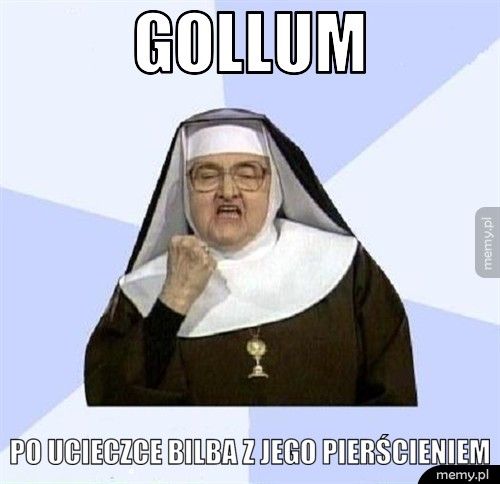 gollum po ucieczce bilba z jego pierścieniem