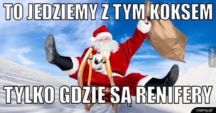 to jedziemy z tym koksem tylko gdzie są renifery
