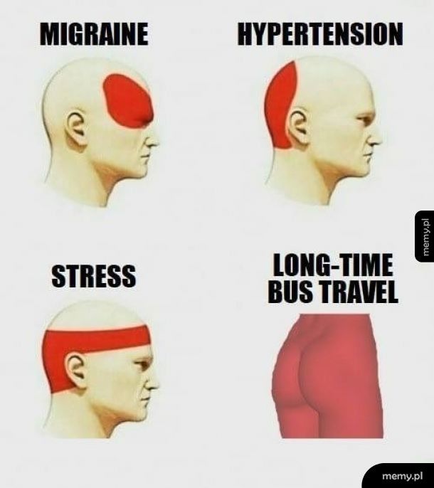 Długa podróż autobusem