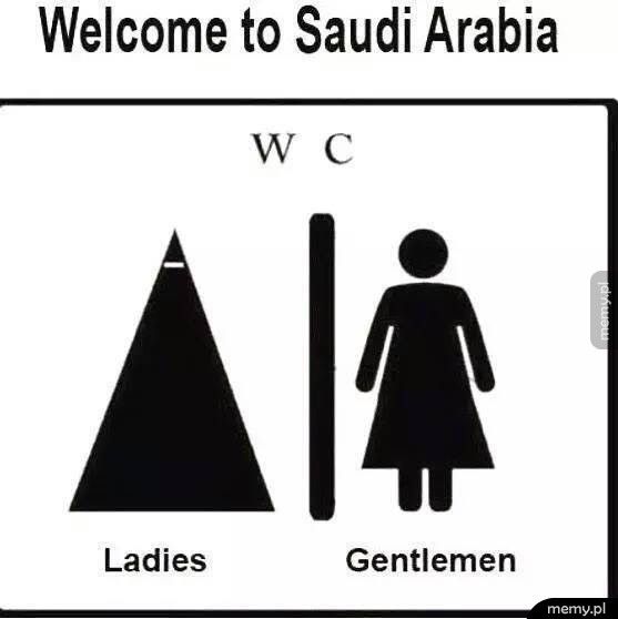 Toalety w Arabii Saudyjskiej