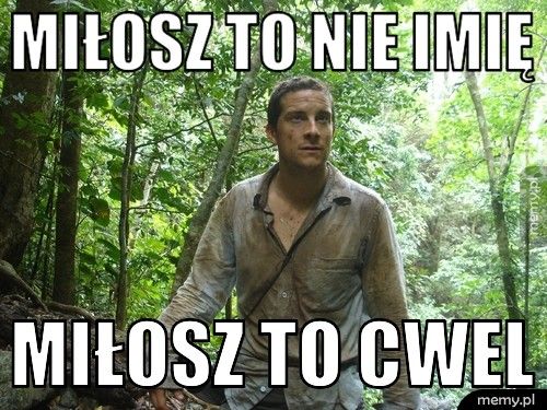 Miłosz to nie imię Miłosz to cwel