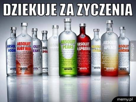 dziekuje za zyczenia