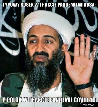 Typowy Rusek w trakcie pandemii wirusa: A Polok w trakcie pandemii COVID-19