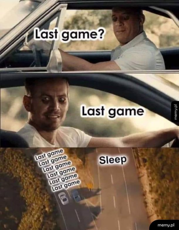 Last game