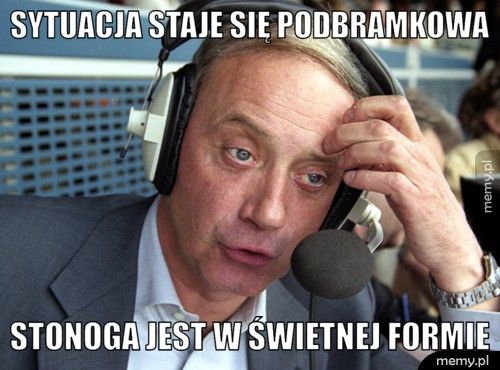 Sytuacja staje się podbramkowa Stonoga jest w świetnej formie
