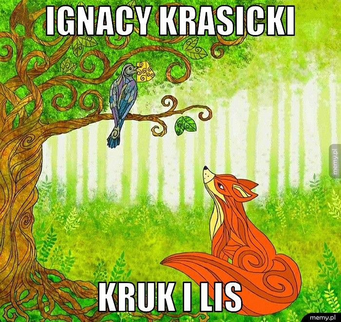 Ignacy Krasicki KRUK I LIS