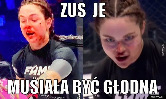 ZUS  je Musiała być głodna