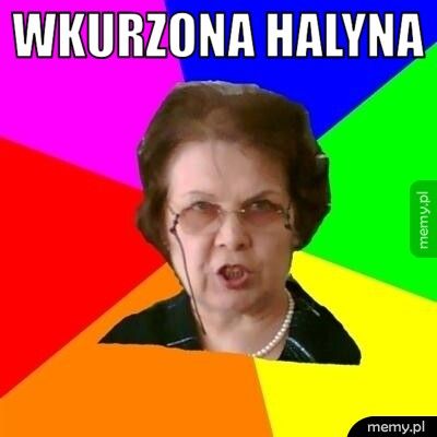 Wkurzona Halyna