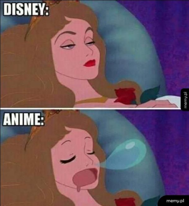 Różnica między anime a Disney