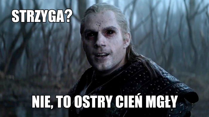 Wiedźmin , ostry cień mgły