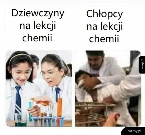 Lekcja chemii
