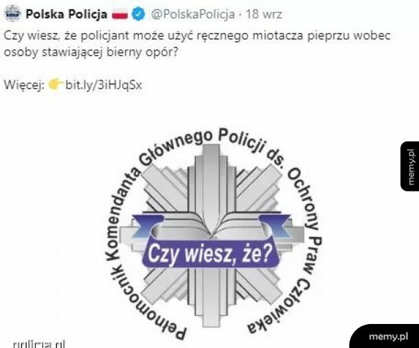 Sympatyczne ciekawostki od Polskiej Policji