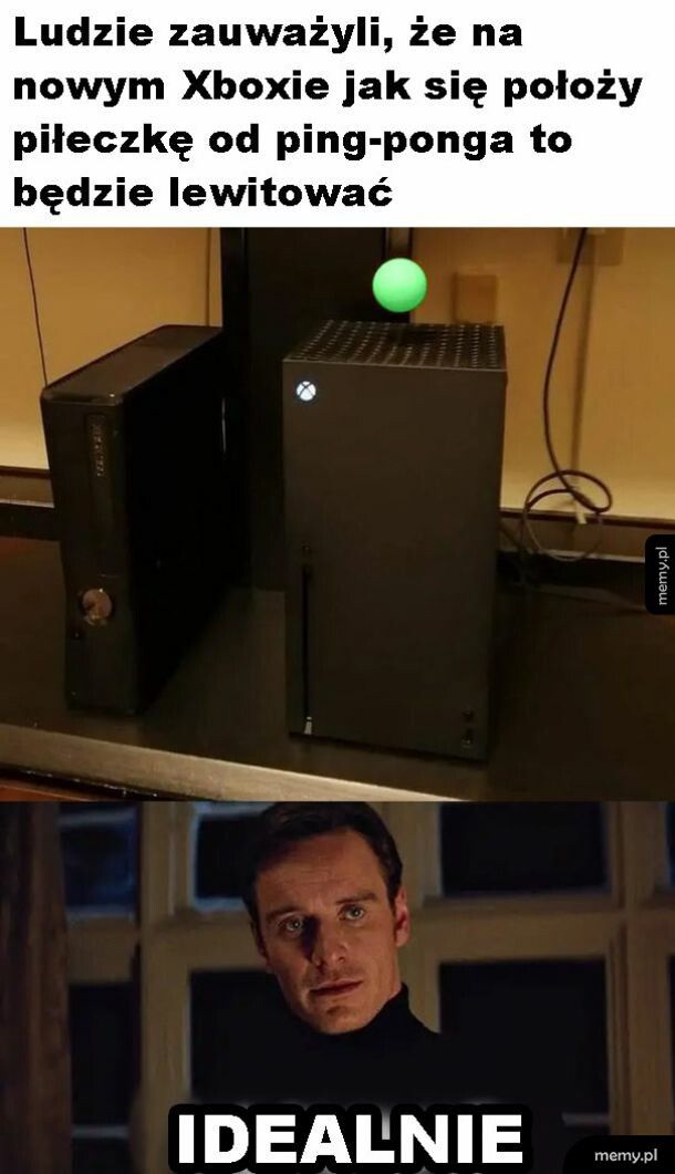 Xbox i piłeczka