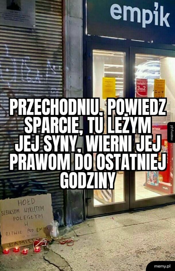 Nieszczęsne ofiary Wojen Empickich