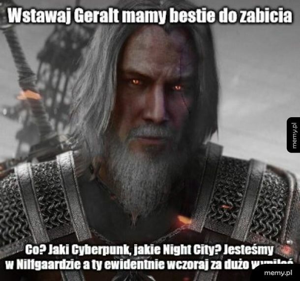 Za dużo białej mewy, Geralt