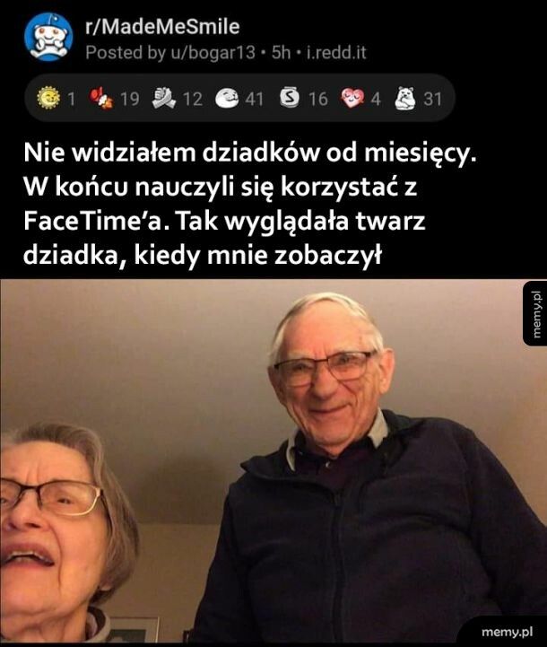 FaceTime z dziadkami